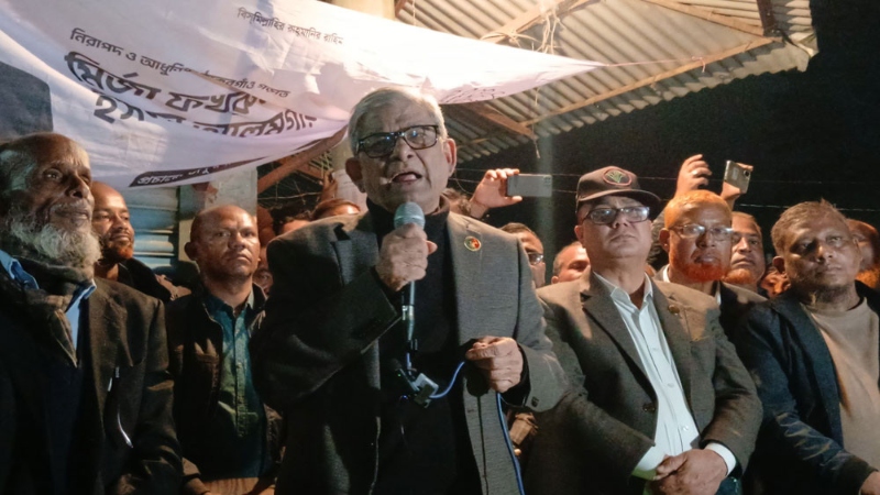 হাসিনা সরকারের রেখে যাওয়া কর্মী-সমর্থকদের পাশে থাকার আশ্বাস মির্জা ফখরুলের