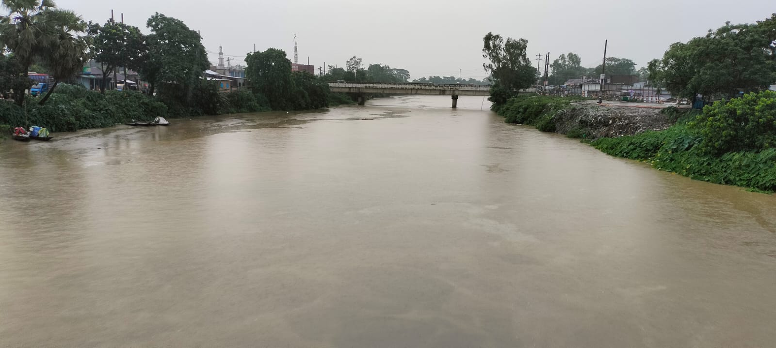 বাড়ছে নদীর পানি, হবিগঞ্জ-মৌলভীবাজারে প্লাবনের শঙ্কা