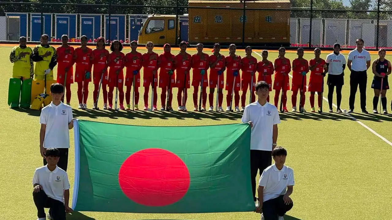 হংকংকে ৬-০ গোলে হারিয়ে গ্রুপ চ্যাম্পিয়ন বাংলাদেশ