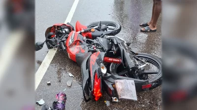 পটুয়াখালীতে বাসের ধাক্কায় মোটরসাইকেল আরোহী ব্যবসায়ীর মৃত্যু