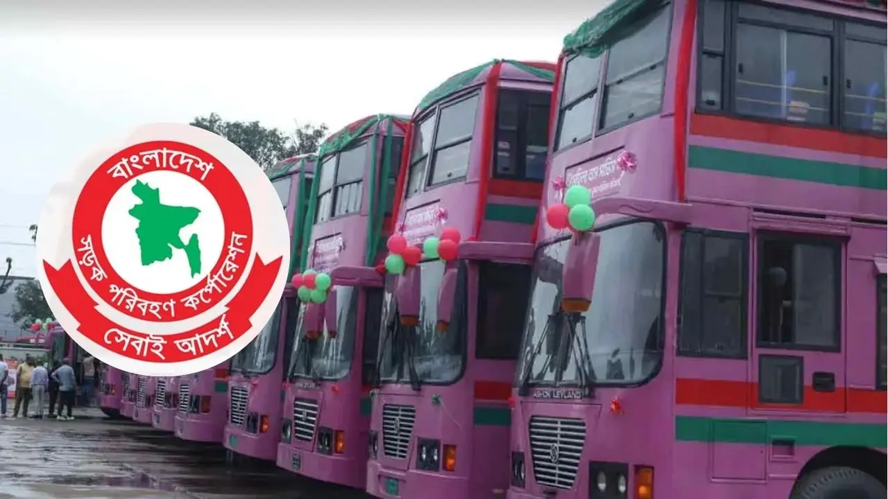 পিংক বাসে নারী চালক নেবে বিআরটিসি, পরীক্ষা ৩০ আগস্ট থেকে