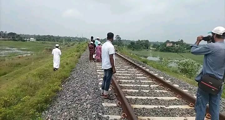 তুলারামপুরে রেললাইনে প্রাণ গেল অজ্ঞাত ব্যক্তির