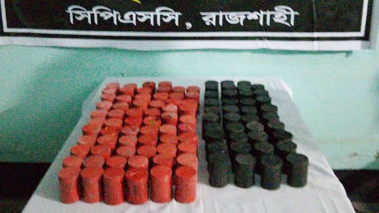 রাজশাহীতে লিচুবাগান থেকে ১০৩টি ককটেল উদ্ধার