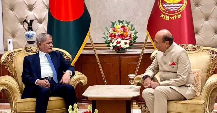 রাষ্ট্রপতির সঙ্গে ভারতীয় হাইকমিশনারের সৌজন্য সাক্ষাৎ