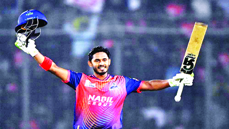 ফাইনালে তামিমের দুর্দান্ত সেঞ্চুরি